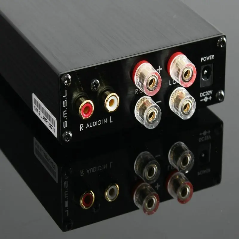SMSL SA 98E HIFI усилитель цифрового плеера 160 вт * 2 большой мощности TDA7498E класса AMP с