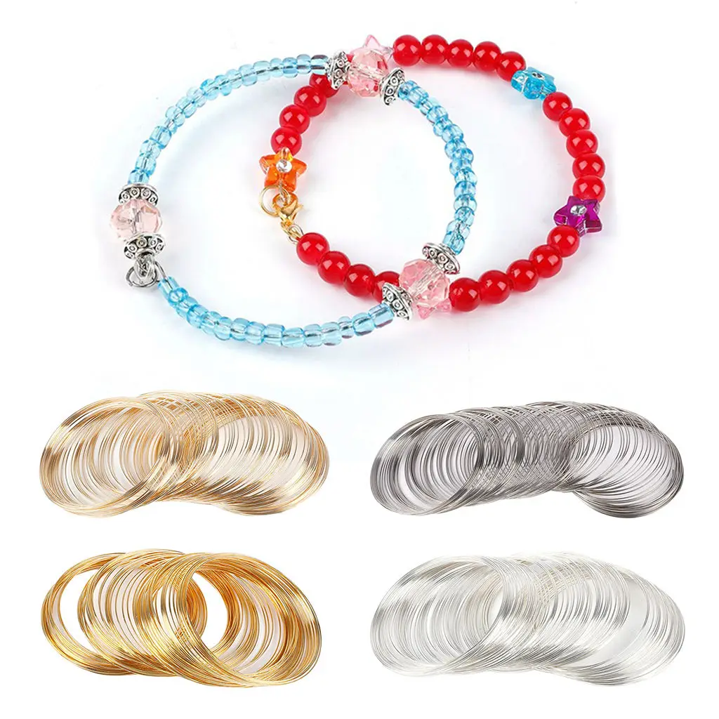 

Stainless Steel Crafting Wire Jewelry Making Metal Coil 0.6mm/Dia 6cm