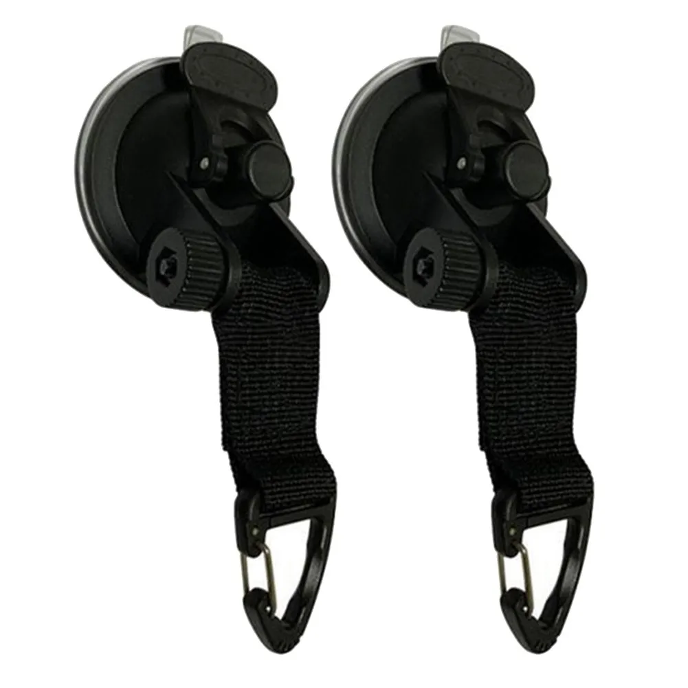 

1/2/4 Pieces Of Suction Cup Fixing Hook Camping Body Tent Suction Cup Heavy Suction Cup Hook Car Awning Rubber Fixing Hook Parts