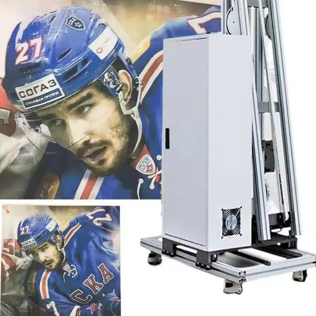 Недорогой многофункциональный вертикальный струйный настенный принтер для