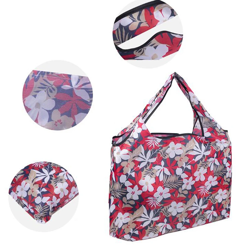 Экологичная Складная Нетканая сумка для покупок женский портативный