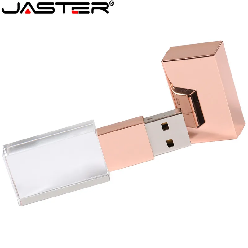 USB флеш накопитель JASTER в модном хрустальном стиле 4 ГБ 16 32 64 2 0 Подарочная флешка