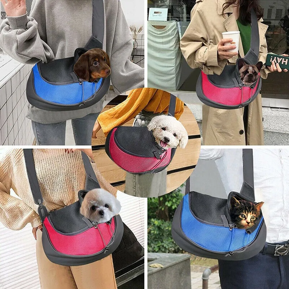 

Pet bag cat and dog travel portable messenger shoulder bags breathable mesh pets backpack accessories chihuahua perros acesorios