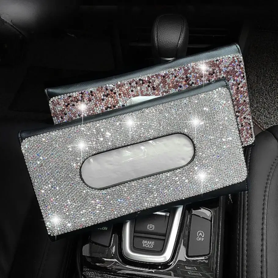 Украшение салона автомобиля Bling Держатель салфеток на солнцезащитный козырек |