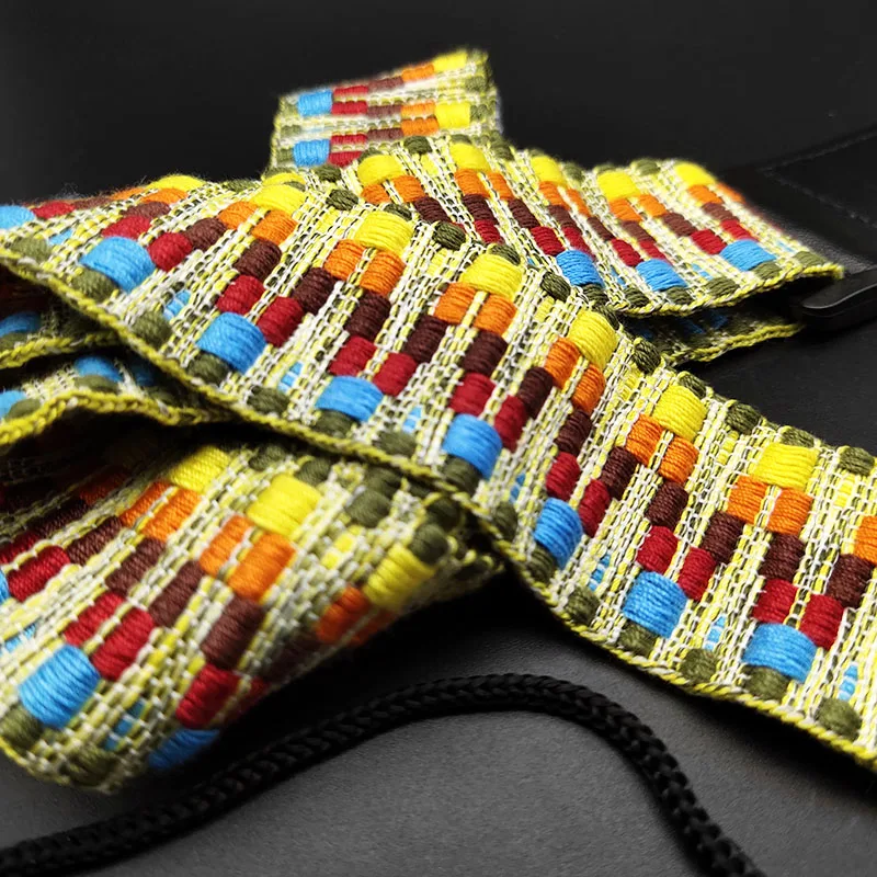 10pcs Ukulele 4String Mini Guitar Strap Colorful Rainbow Adjustable Guitarra Straps Belt with PU Leather Ends Accessoris | Спорт и