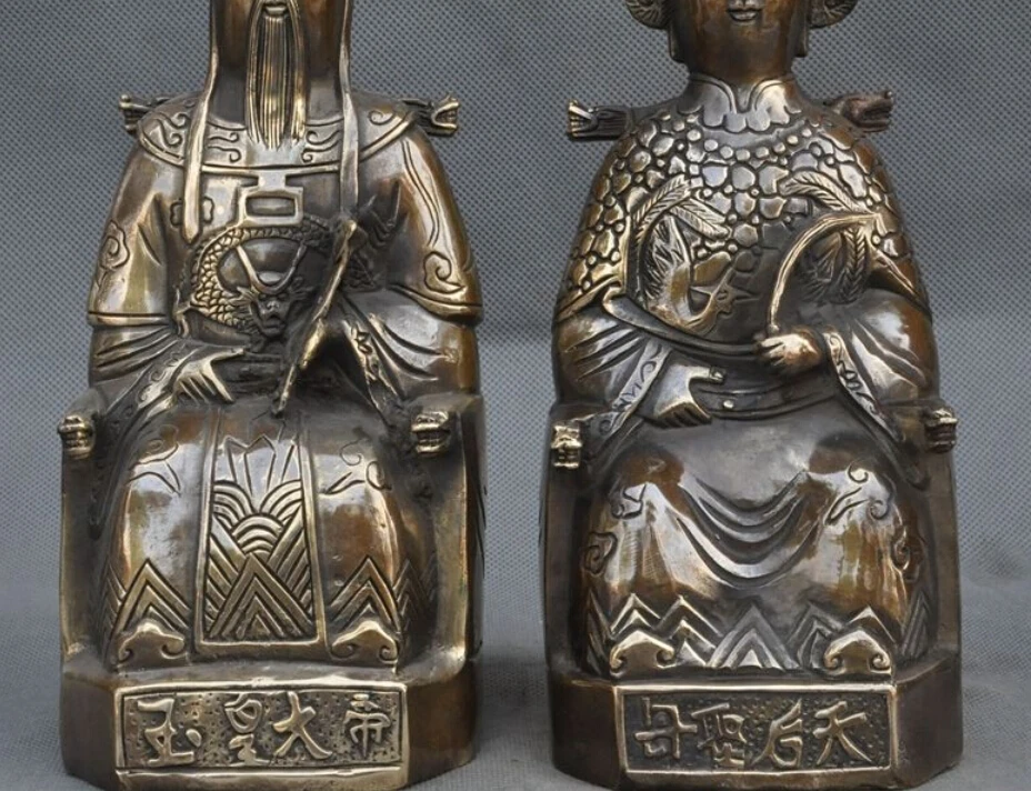 606 ++++++ 10 &quotстарая китайская народная миф бронзовая небесная королева мать нефрит