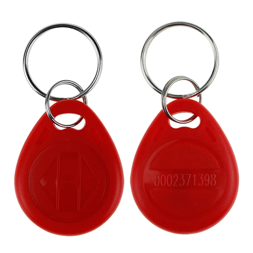 (5pcs) 125KHz RFID Keychain EM ID Keyfobs ABS Material Tags Token Badges TK4100/EM4100/EM4200 Key Fobs Read Only Access Control |