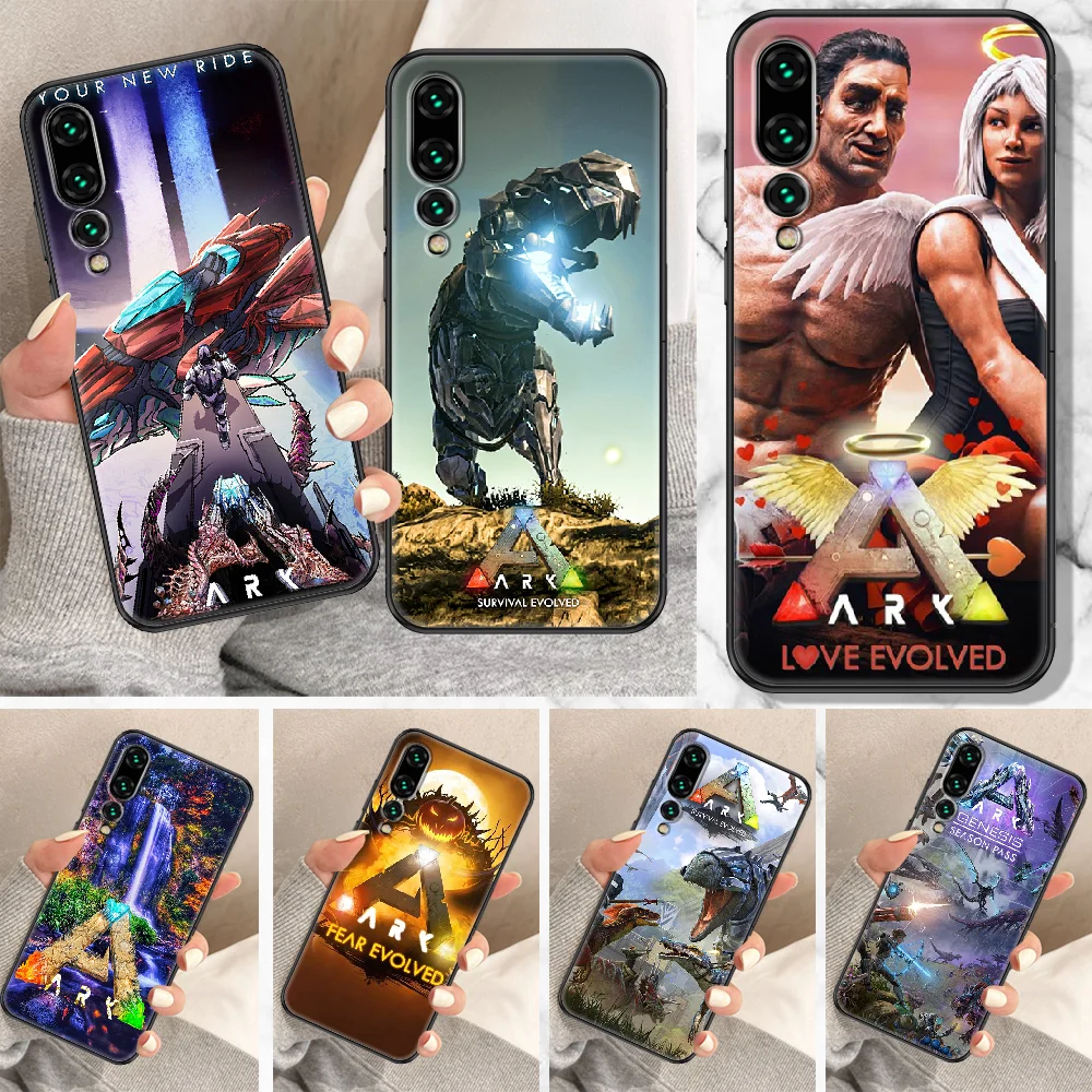 Чехол для телефона ARK Survival Huawei P Mate P10 P20 P30 P40 10 20 Smart Z Pro Lite Модный чехол черного