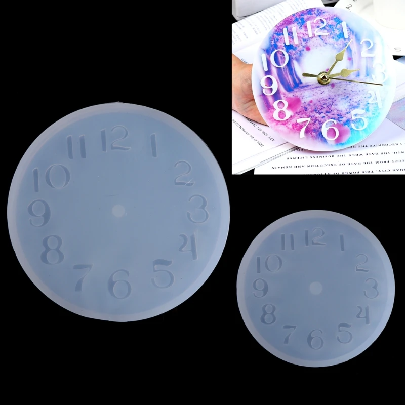 

Arabic Numerals Silicone DIY Jewelry Mold Pendant Watch Clock Shaped Fondant Cake
