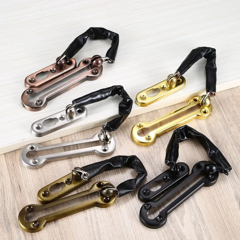 

Anti-theft Stainless Steel Hotel Door Chain Latch Safety Guard Security Lock