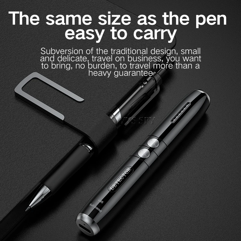 mini anti spy rf signal scanner pen hidden camera detector anti candid gear gps tracker wireless audio gsm bug gadgets finder free global shipping