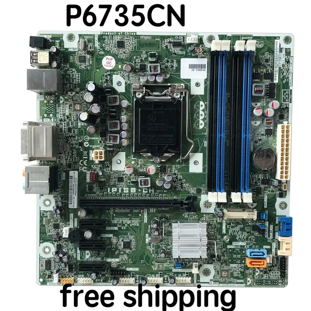 Материнская плата для настольного ПК HP P6735CN 623914 001 IPISB CH тестирование полностью