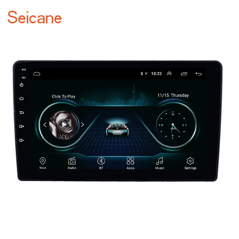 Seicane 2.5D экран 9 дюймов Android 8 1 для 2014-2016 2017 2018 Renault Duster поддержка OBD2 SWC Carplay |