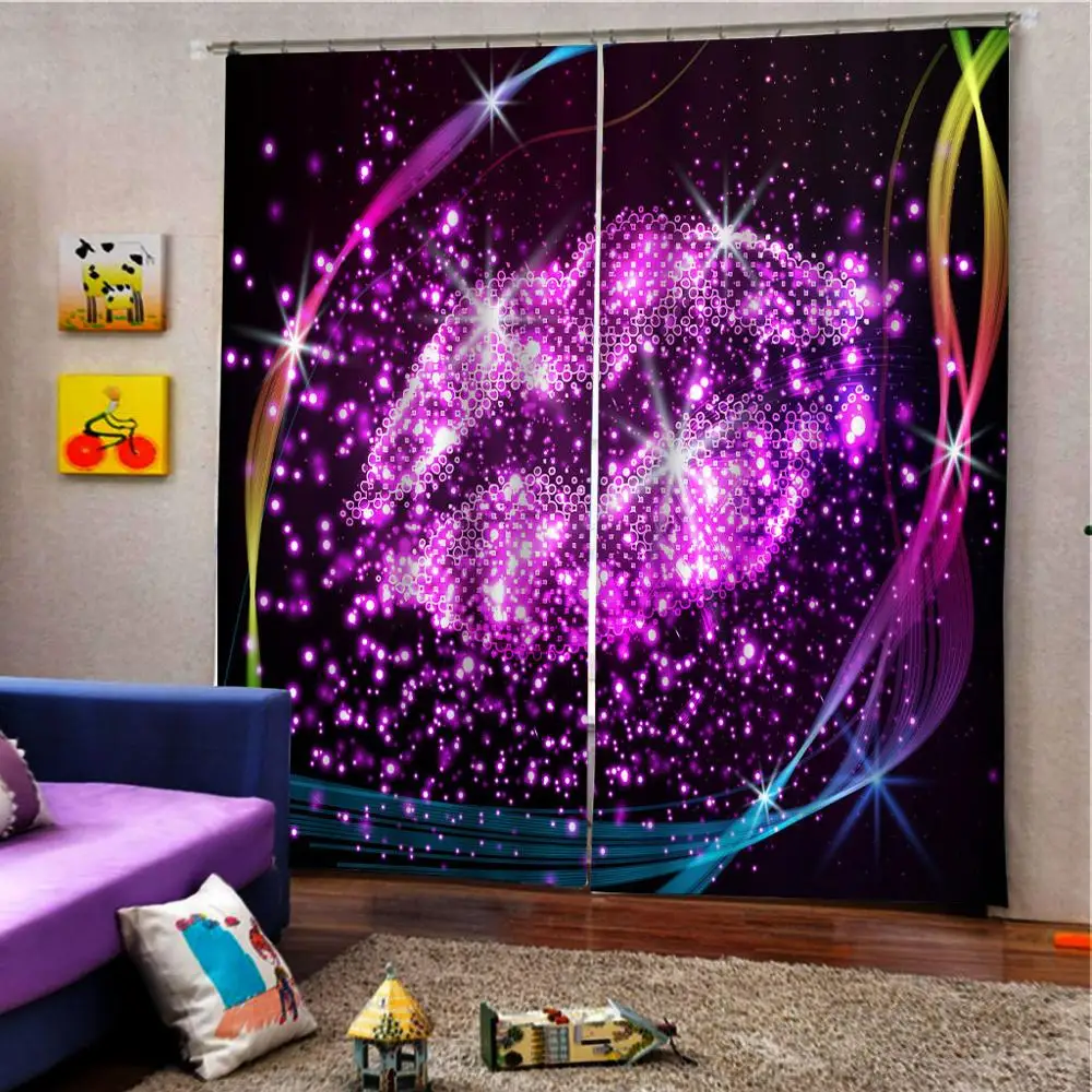 Фото на заказ креативный красивый звездный свет ночная мечта красные губы