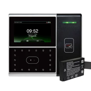 zk iface301 facial face recognition card employee time attendance system time recorder tcpip rfid card access control free global shipping