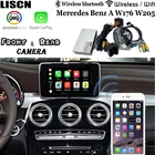 Для Mercedes Benz A W176 W205 ngt Carplay box, задняя камера Android, автоматический адаптер, оригинальный экран, улучшенный