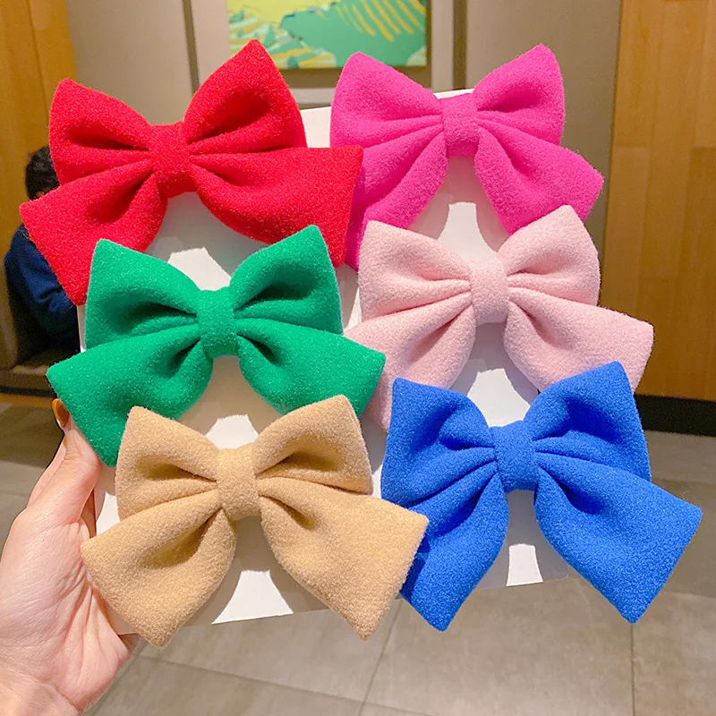 

Красочные заколки для волос с бантом для женщин и девочек, детские шпильки для волос, Шпилька для волос, головной убор, новые аксессуары для ...