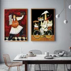 Забавные поварские картины на холсте Дженнифер Гарант настенные художественные принты плакат для гостиной декоративные картины для кухни настенный домашний декор