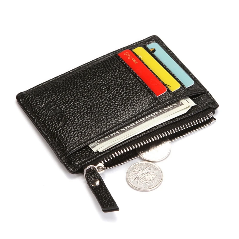 

Unisex PU Leather Wallet Coin Purse Money Credit Card Holder Pocket Case Organizer G5AE