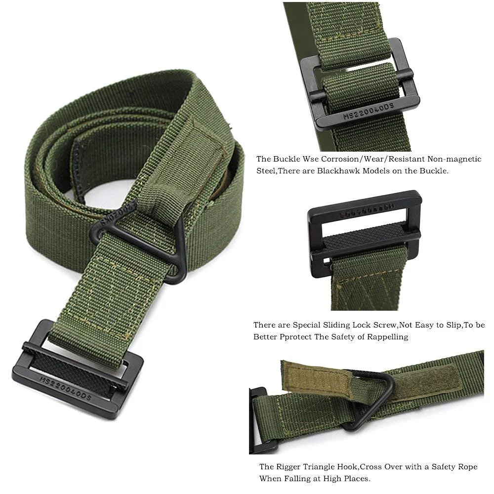 

Cintos Men's Outdoor Sports Military Tactical Nylon Waistband Canvas Web Belt Support Survival Training Casual Sport Riem