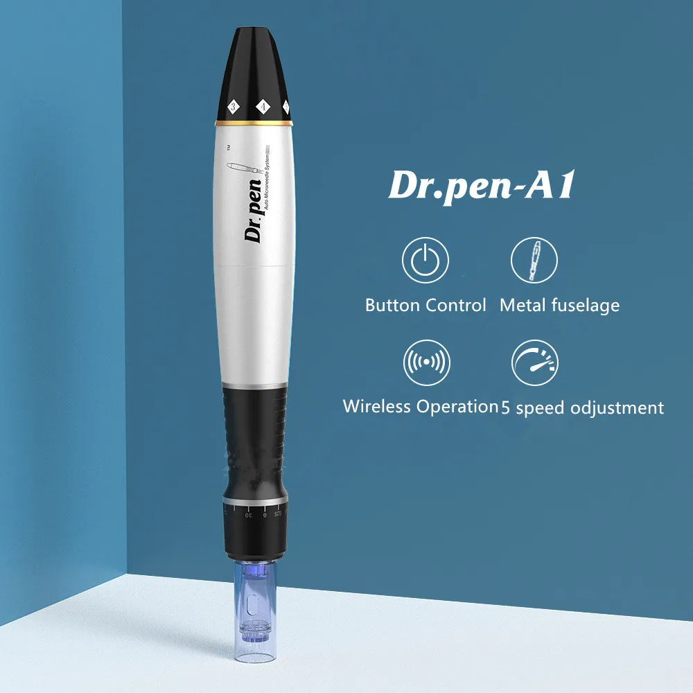 

Электрический Dr. Pen Ultima A1 Дерма-ручка для лечения шрамов, акне, ухода за кожей, косметические инструменты, микроигла-ручка, байонетная игла дл...