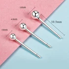 Женские серьги-шарики в стиле панк