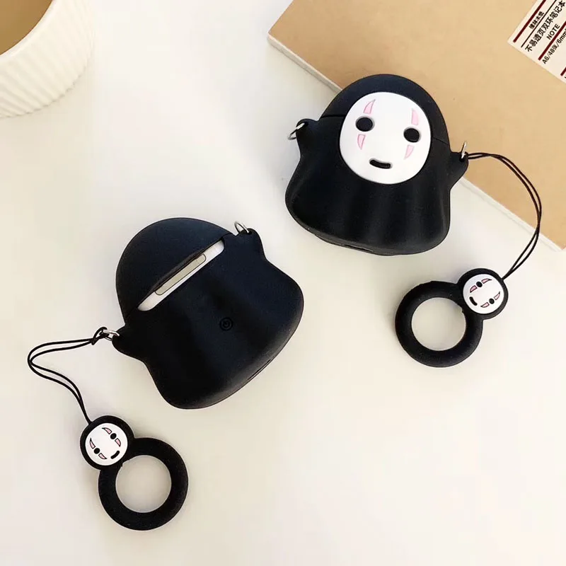 EKONEDA Мультфильм силиконовый защитный чехол для Airpods чехол мягкий без лица человек узорной чехол для Airpods