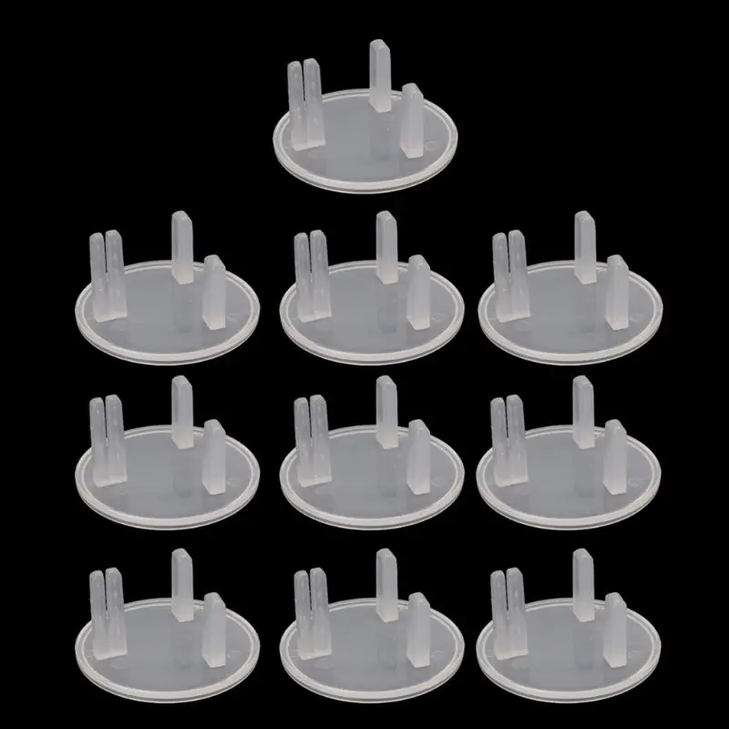 

10 Pcs UK Power Socket Cover Plugs Baby Electric Sockets Outlet Plug Kids Electrical Safety Protector Sockets Protection