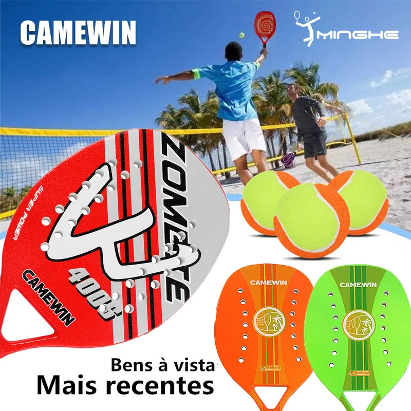 

Professional Full Carbon Beach Tennis Paddle Racket Soft EVA Face Tennis Raqueta Racket Carbon Fiber EVA Elastic Material