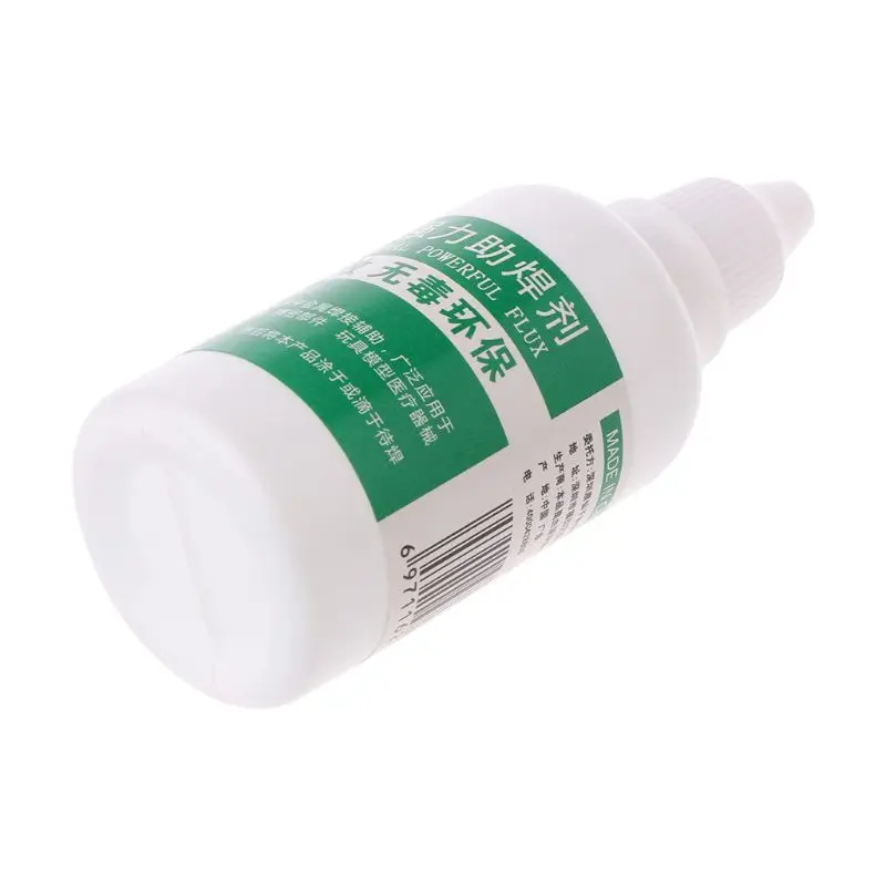 

Powerful Rosin Soldering Agent No-clean Flux Stainless Steel White Steel Plate Iron 18650 Battery Welding Water Liquid Flux GXMA
