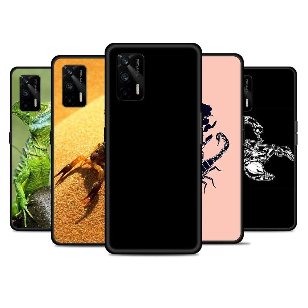 

Scorpion Lizard Animal For Realme 8 GT Neo Neo2 Edition Explorer Master Q3 Pro Narzo30 C21 C20 C11 Phone Case Coque