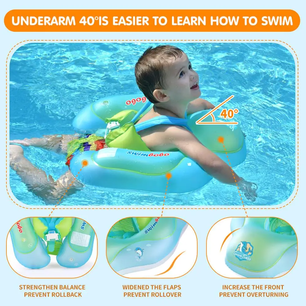 

Baby Swimming Ring Newborn Baby Float Inflatable Kids Swimming Pool Accessories Infant Raft Inflatable Circle Toy Children's
