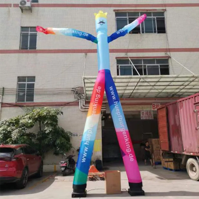 Рождество мультфильм надувные игрушки для улицы ветер воздух небо человек