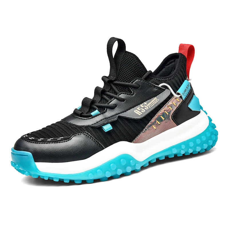 

Fashion Men's Running Shoes Breathable Sneakers High Quality No-slip Jogging Shoes Outdoor Hard-wearing Comfortable Sports Shoes
