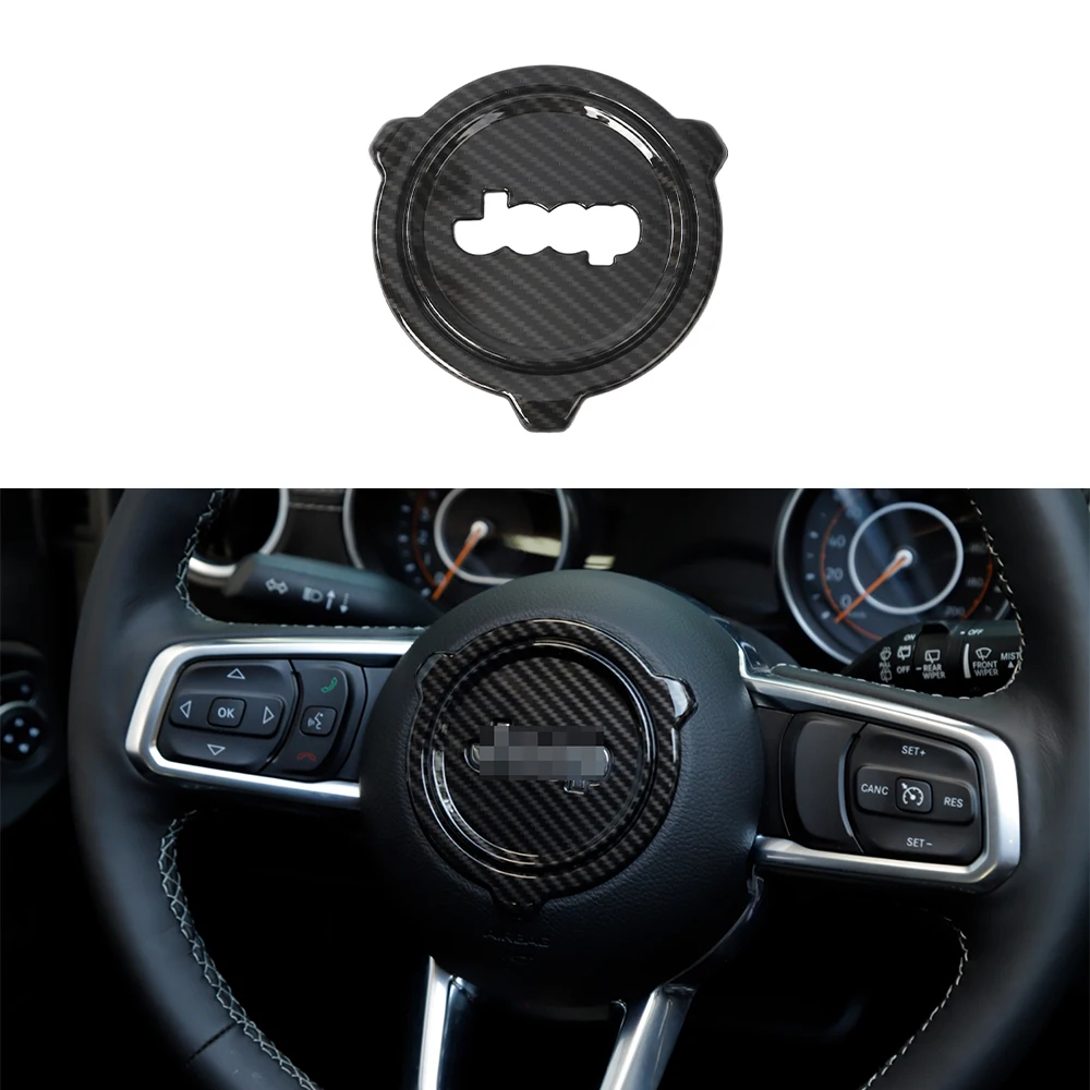 

Декоративная накладка на руль для Jeep Wrangler JL Gladiator JT 2018-2022