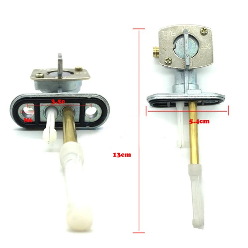 

Motorcycle Gas Fuel Petcock Tap Valve Switch Pump TapThread Dirt Pit Aluminum