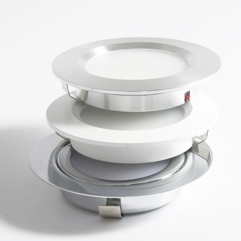 Светодиодный прожектор IP65 с регулируемой яркостью 3 Вт 12 В 24 USB 5 тонкий 14 мм 2 дюйма