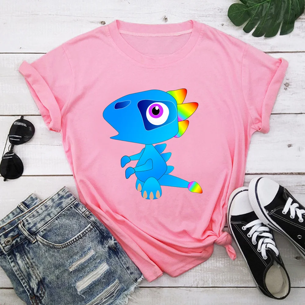

Dragon Tshirt Women T-shirts Tops Femme Clothes Female T-shirt Harajuku Summer 90s Tshirt TX9447