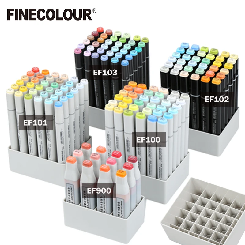 Сумка и основа для маркеров Finecolour EF100/24/36/101, 12/102/103 отверстий