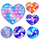 2021 Сжимаемый фиджет упаковка игрушек нажимаемый пузырь сенсорные игрушки-Антистресс силиконовые игрушки для снятия стресса Поп Ит Антистресс