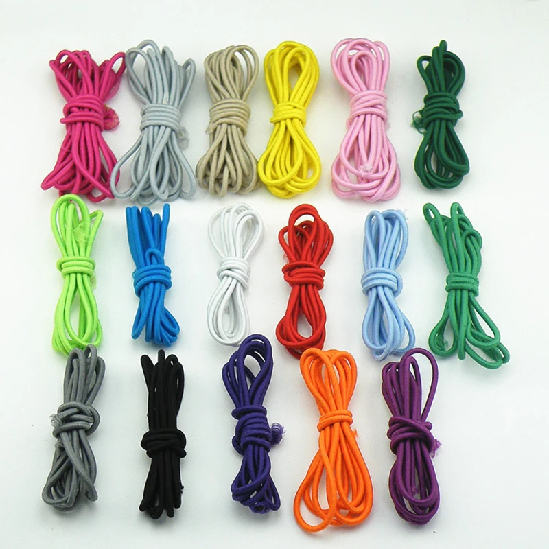 2 5 мм красочные круглая эластичная повязка для высокие эластичные резинки