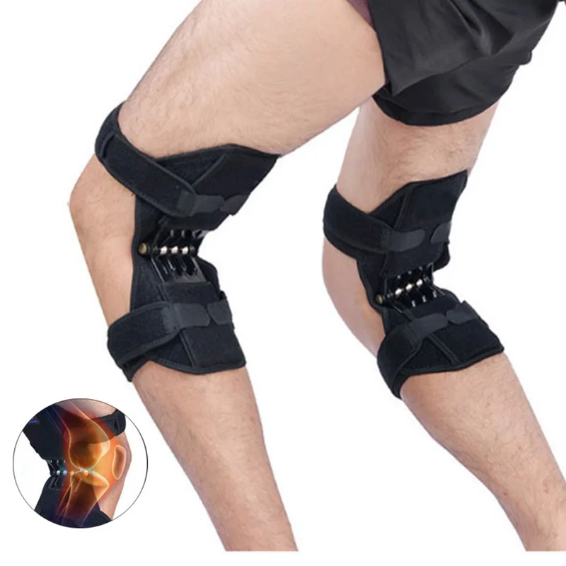 

Усилитель коленного сустава, спортивные поддерживающие подушечки, дышащий мощный усилитель силы