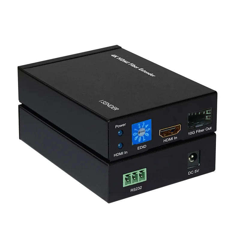 

4K 30 Гц HDMI волоконный удлинитель с RS232