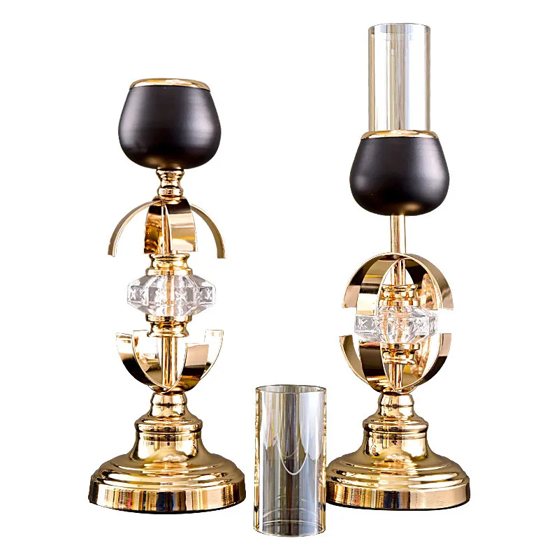 

Northern Tall Candle Holder Candlelight Creativity Candle Holder High Quality Decoracion Nordica Hogar Coffee Table Decor BW50ZT