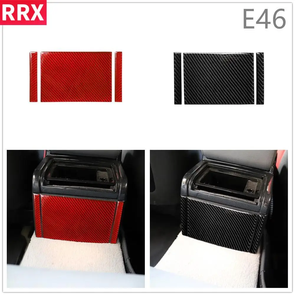 

Apply to the modified sticker of the air outlet behind the true carbon fiber facelift in the BMW 3 Series E46 m3 1998-2005