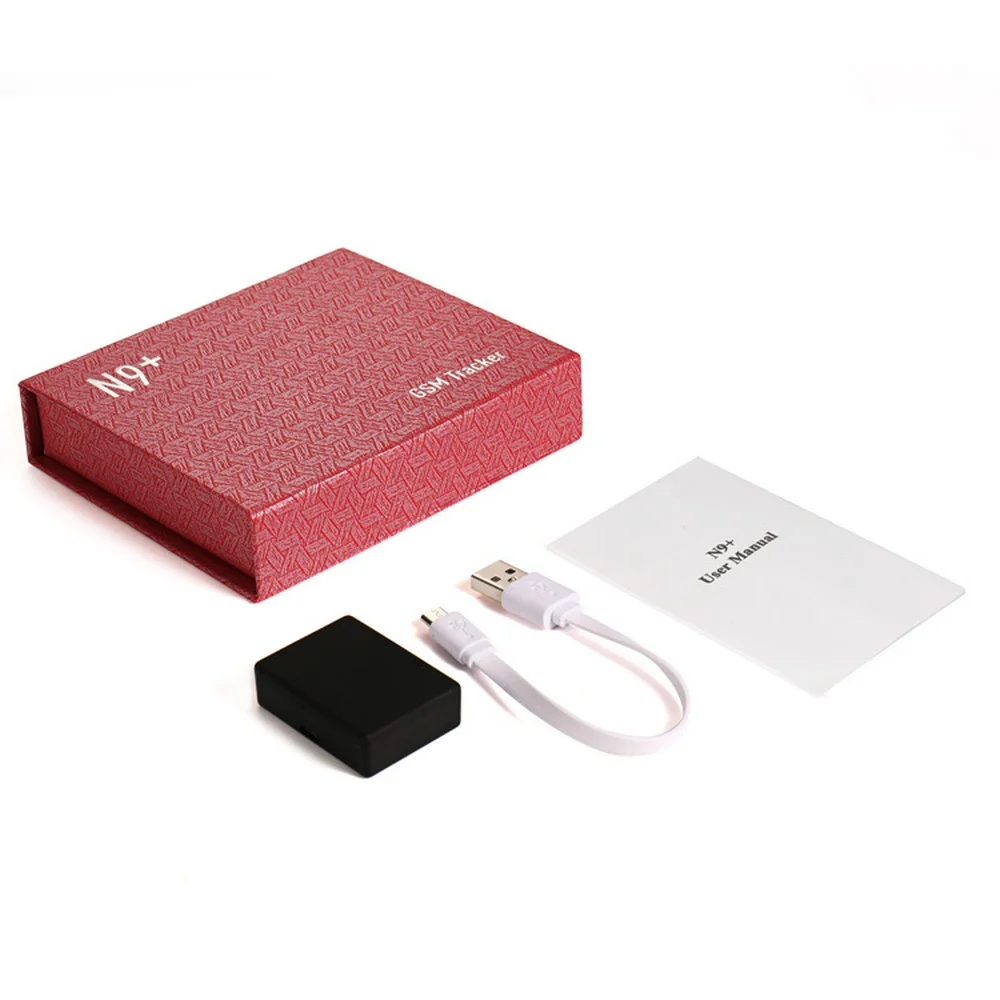 

USB GPS Locator GPS Tracker Anti-lost Alarm N9 Smart Voice-activated Cars Child Bag Wallet Key Finder Locator Anti Lost Alarm