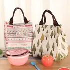 Сумка для ланч-бокса, Модный женский теплоизолированный мешок для еды, пикника, для женщин, детей, мужчин, сумка-тоут, чехол для школы и работы