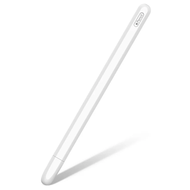 white 1 шт. насадка на карандаш держатель силиконовый чехол для Apple Pencil 2 подставка держатель для iPad Pro стилус Защитная Крышка нескользящая - Цвета: white
