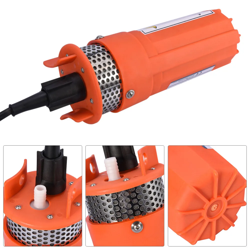 1/2 дюйма 12 В погружной водяной насос глубокая скважина постоянного тока на