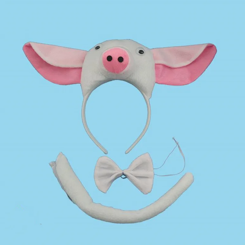 3D повязка на голову с ушками животных для вечеринки взрослых и детей|Украшения